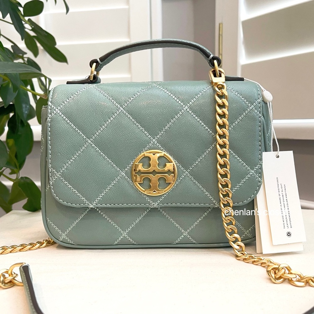 Tory Burch Willa Mini Top Handle Bag